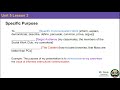 Understanding Speech Purpose and Central Idea