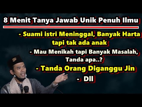 HATI HATI - Ini tandanya Jika Kita Di Ganggu Jin - Tanya Jawab Lucu Ustadz Abdul Somad