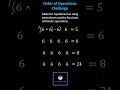Arithmetic Operations with Parentheses