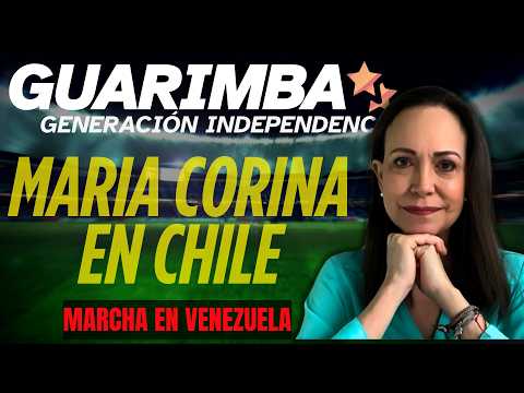 ๐ด CHILE EN VIVO - CHILE RECIBE A MARIA CORINA MACHADO