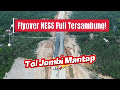 Update Terkini! Flyover NESS Sudah Full Tersambung