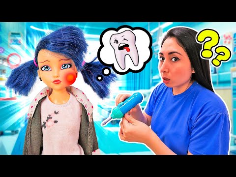 ¡Chloe le dio a Marinette un montón de dulces! Vídeos para niñas.