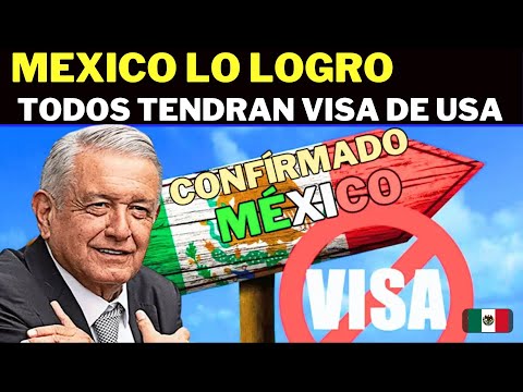 cada Mexicano Tendra una Visa Gratis Para ir a USA 🇺🇸 | el Beneficio es Para los de Aquí y Para los