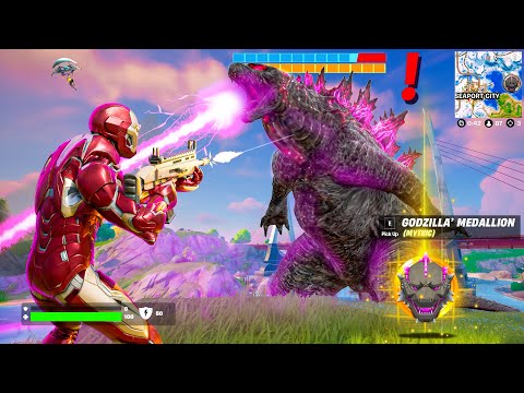 GODZILLA BOSS has Arrived in Fortnite Update