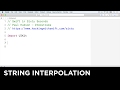 Understanding String Interpolation in Swift