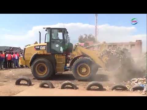 Haimbe launches waste removal Initiative in Bauleni