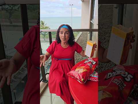 GANHEI DA MAMÃE 🤩😜🌈🚀 #funnymoments #comedy #funny #doritos #marshmallow #funnyshorts #funnyvideos