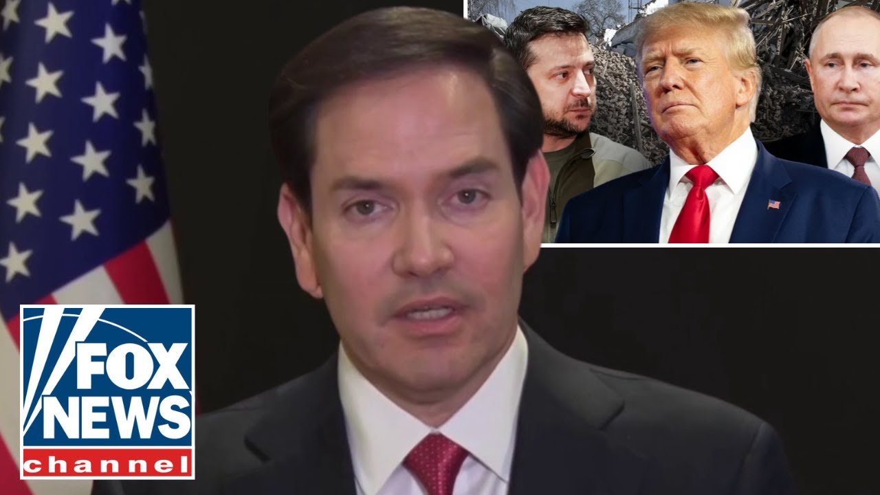 Rubio outlines why Trump may be the linchpin to ending the Ukraine-Russia war