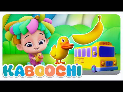 Kaboochi Kids Цветная Песня Веселая Обучающая Видео И Рифма Для Детей