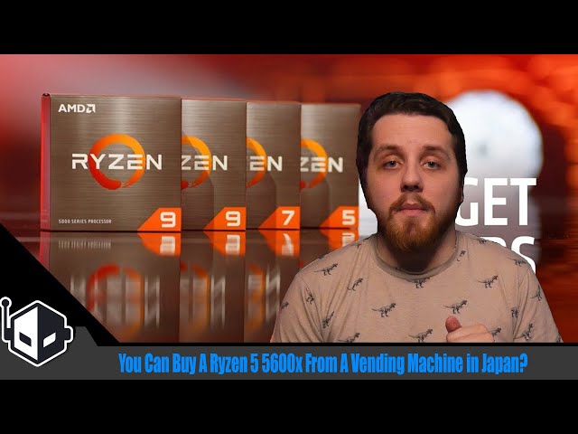 In Japan, Buying  A Ryzen 5 5600x Is As Easy As Going to A Vending machine?!