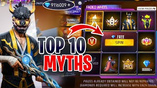 Top 10 Myths in Prime Level 8 FREE FIRE ID😱🔥 ₹10,00,000 wasted😲 - Garena Free Fire