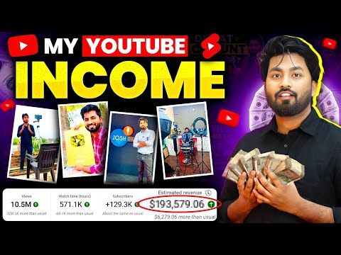 🔴LIVE देख लो मेरी Monthly और Lifetime Youtube Earnings😱 Spreading Gyan Monthly Earning / income $***