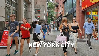 New York Manhattan Summer Walk, Lexington Ave, Park Ave, Madison Ave, 5th Ave, Chelsea, The Highline