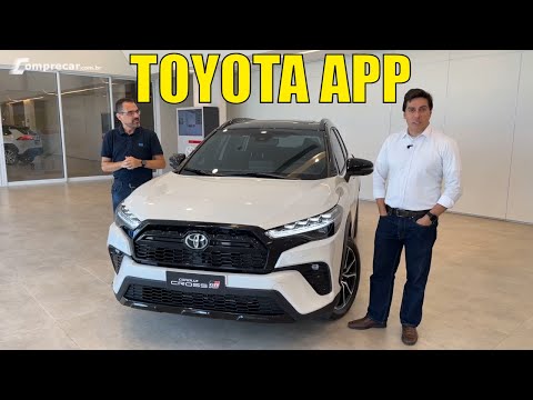 Toyota App -  Conectividade nativa nos carros 2025 da Toyota