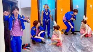 【鬥羅大陸】 唐三又搞惡作劇！假扮魔鬼怪獸嚇唬小舞！太過分了 #斗羅大陸 #唐三 #小舞 #唐舞桐 #唐舞麟