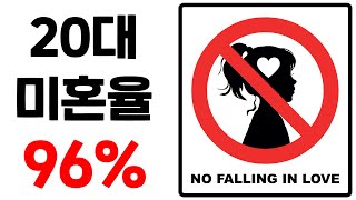 20대 결혼은 없는 나라
