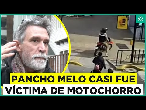 Pancho Melo revela que casi fue asaltado a las afueras de Mega por un motochorro
