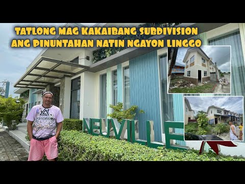 TATLONG MAGKAKAIBANG SUBDIVISION ANG PINUNTAHAN NATIN NGAYON ARAW NG LINGGO