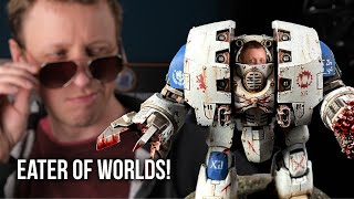 How I painted my World Eaters Dreadnought for the Horus Heresy