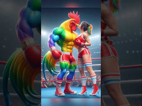 Rooster 🆚 Bulldog 💥🔥Revenge Of Rooster 😭#catlover #kitten #cute #cutecat #shorts #trending #boxingai