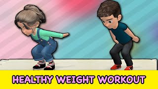 Kids Healthy Weight Workout: 20 Min Fun Fitness At Home