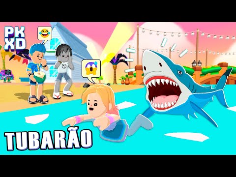 🦈 Trollei a Jaqueli com a Nova ARMADURA de Tubarão no PK XD