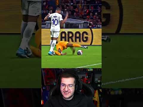 Reações de Mbappe #futebol #mbappe #react