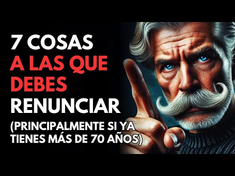 Después de los 70 Estas 10 COSAS PIERDEN SU SIGNIFICADO | Sabiduría para vivir - ESTOICISMO