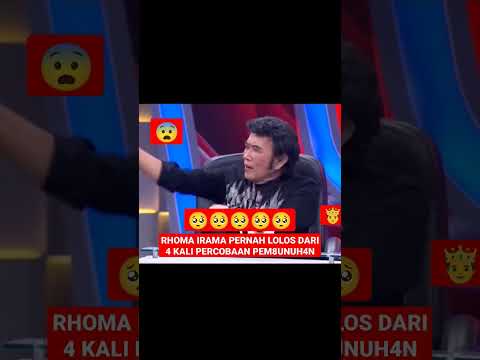 RHOMA IRAMA PERNAH LOLOS DARI 4 KALI PERCOBAAN PEM8UNUH4N #shorts #rhomairama #najwashihab