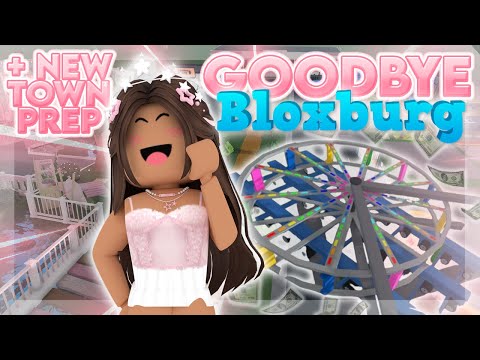 ☄️ GOODBYE OLD BLOXBURG & New Town Prep! | seqshell