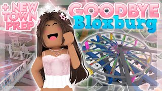 ☄️ GOODBYE OLD BLOXBURG & New Town Prep! | seqshell
