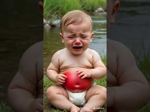 Baby saved after eating crocodile eggs