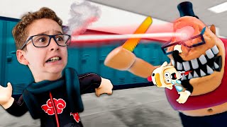 ROBLOX - COMO ESCAPAR DOS PROFESSORES DOIDOS (Mr. Stinky´s Detention) - Games