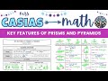 Identifying Key Features of Prisms and Pyramids