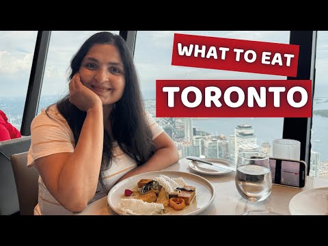 Toronto is a Foodie Paradise! | Ultimate Dinner - 1200 Ft-ல் ஒரு அதிசய Restaurant 😱 #toronto #canada