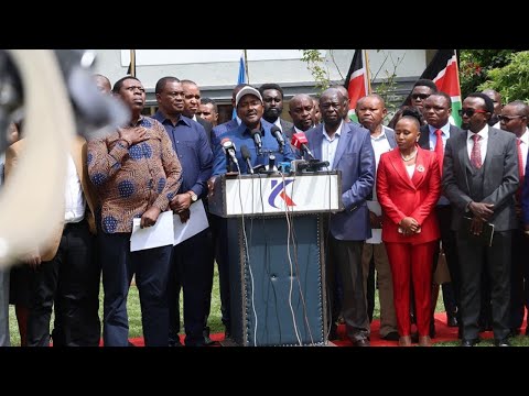 LIVE: OPPOSITION LAUNCHES PEOPLE'S RESTORATIVE JUSTICE COMMISSION TO PROTECT GEN Z