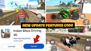 NEW UPDATE ALL SECRET FEATURES CODE? INDIAN BIKE DRIVING 3D NEW UPDATE 2025