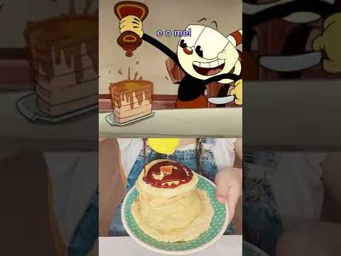 PANQUECA DE CUPHEAD! #Shorts