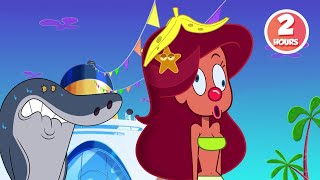 ZIG AND SHARKO | Clown Trouble (SEASON 4) New episodes | Cartoon Collection for kids