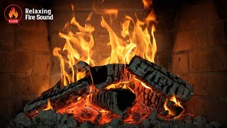 🔥Fireplace with Soothing Crackling Fire Sounds | Perfect for Sleep & Calm Evenings