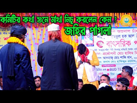 কমিটির কথা শুনে মাথা নিচু করলেন কেন ? জহির পাগলা - সেই রকম ভাব গান"দয়া করে এসো হে দয়াল |