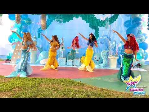 Show Infantil Princesas Disney Sirenas - Vive tu Historia con Estrellas Mágicas!