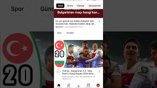 Türkiye 2-0 Bulgaristan. Bas gaza Türkiye 🤩🇹🇷❤️🤍