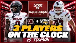 South Carolina vs Towson: 3 Players ON THE CLOCK