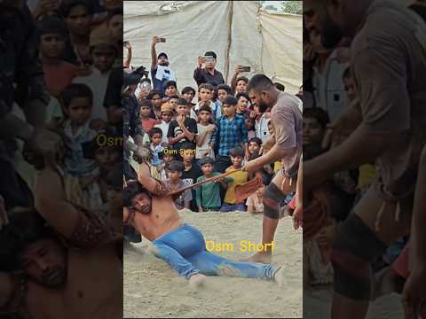 कपड़े फाड़ दिए जावेद गनी के,, #dangal #shortvideos #kushtidangal #wrestlingmatch #javedgani
