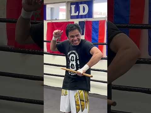 Manny Pacquiao Looks DANGEROUS in Training!  The Legend Is BACK!#shortvideo #ufcnews