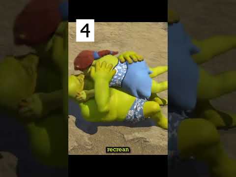 Cosas que NO VISTE en Shrek | Recopilación #shorts