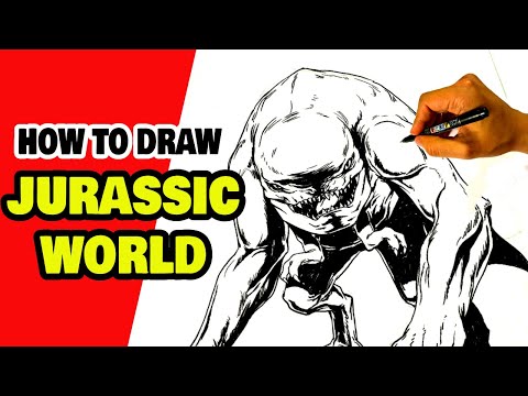 DRAWING the Most Cursed Dinosaur in Jurassic World History