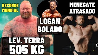 THOR RECORDE MUNDIAL 505KG - MENEGATE ATRASADO DEMAIS