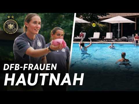 Letzte EM-Vorbereitungen 🏋️‍♀️ Zürich wir kommen 🇨🇭 | Hautnah mit den DFB-Frauen